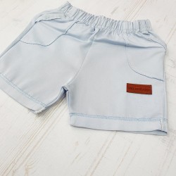 fabricantes de shorts grises de bebe