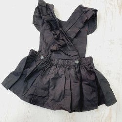 fabricante de vestido gris bebe