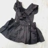 fabricante de vestido gris de bebe