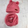 Gorro y cuello de bebé tejido por mayor CARILO