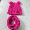 Gorro y cuello de bebé tejido por mayor CARILO