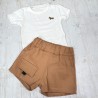 Conjunto remera + short VALENTINO