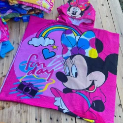 Toallon poncho infantil