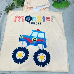 Toallon poncho infantil